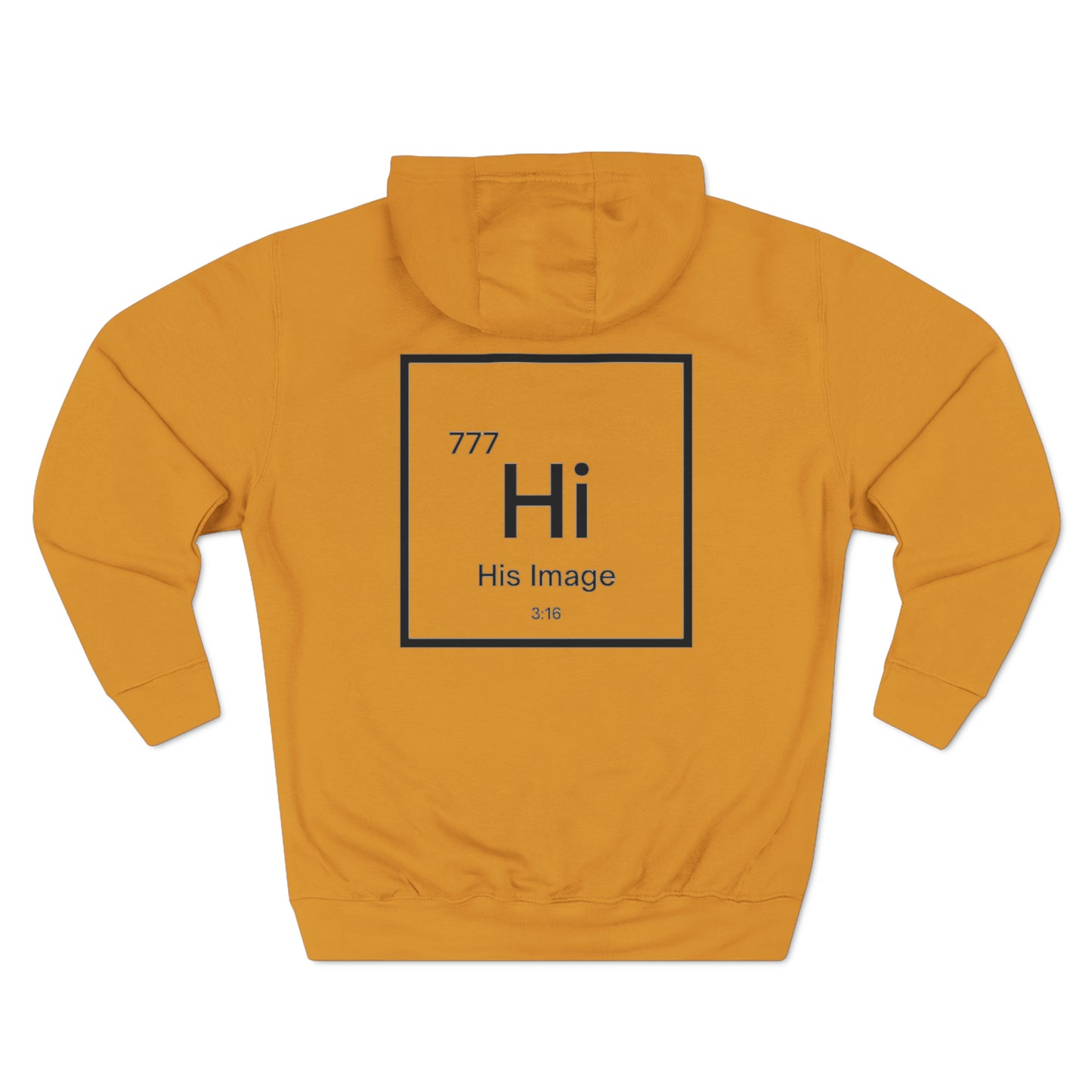 His Image Periodic Element Pullover Hoodie