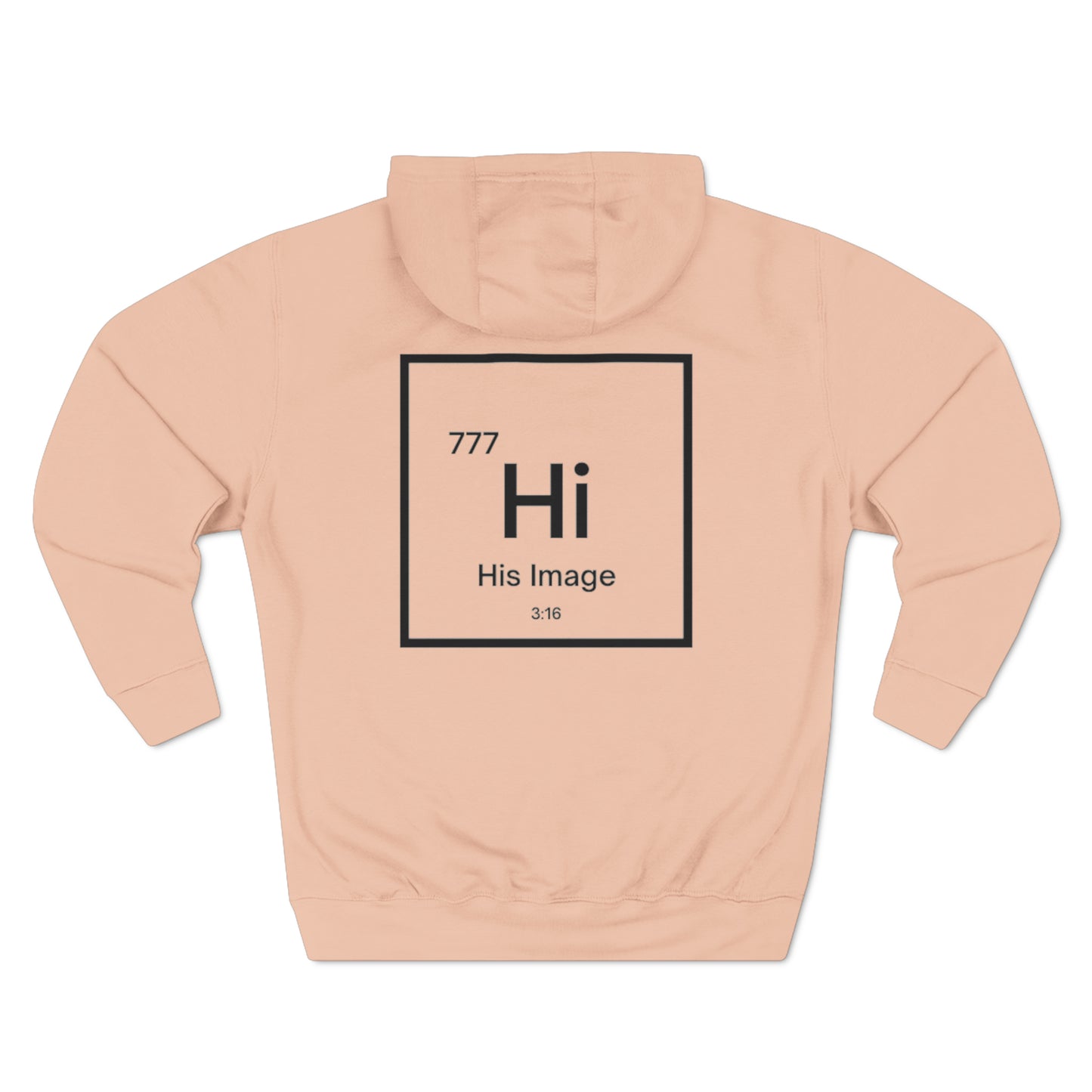 His Image Periodic Element Pullover Hoodie