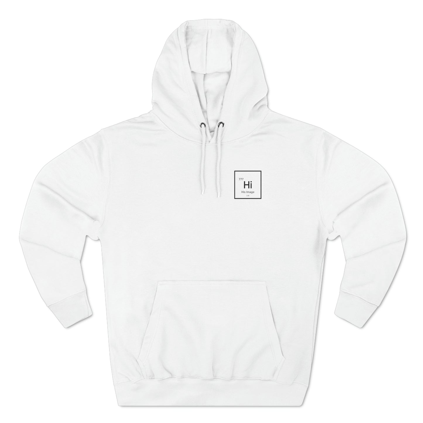 His Image Periodic Element Pullover Hoodie